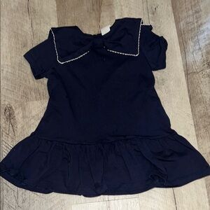 H&M | Dresses | Hm Navy Blue Dress With Ruffled Hem | Poshmark H&M | Dresses | Hm Navy Blue Dress With Ruffled Hem | Poshmark